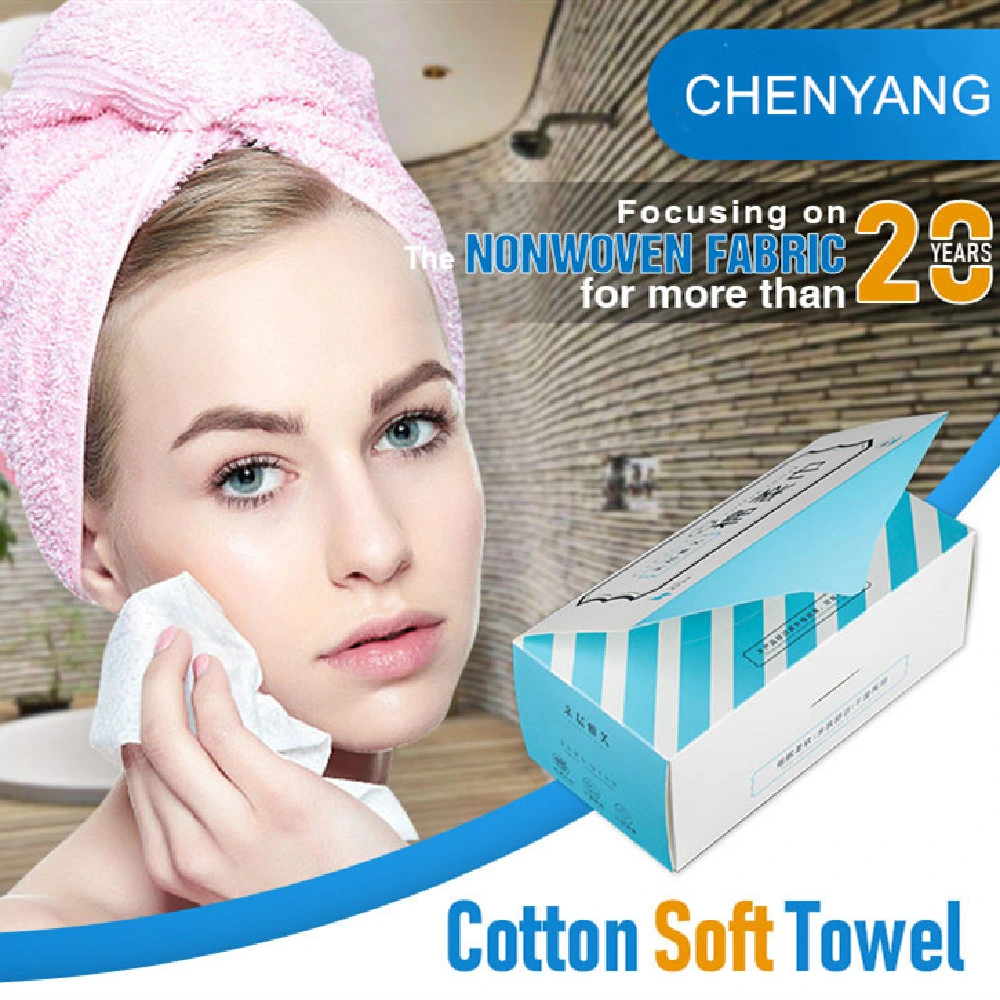 Custom Organic Spunlace Nonwoven Bamboo Wet & Dry Wipes Tissue Disposable Cotton Cloth Towel Aesthetic Face Towel Facial Tissues